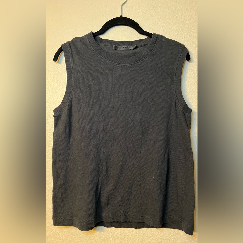 Jenni Kayne Black Merino Tank (Size Small) - Picture 2 of 4